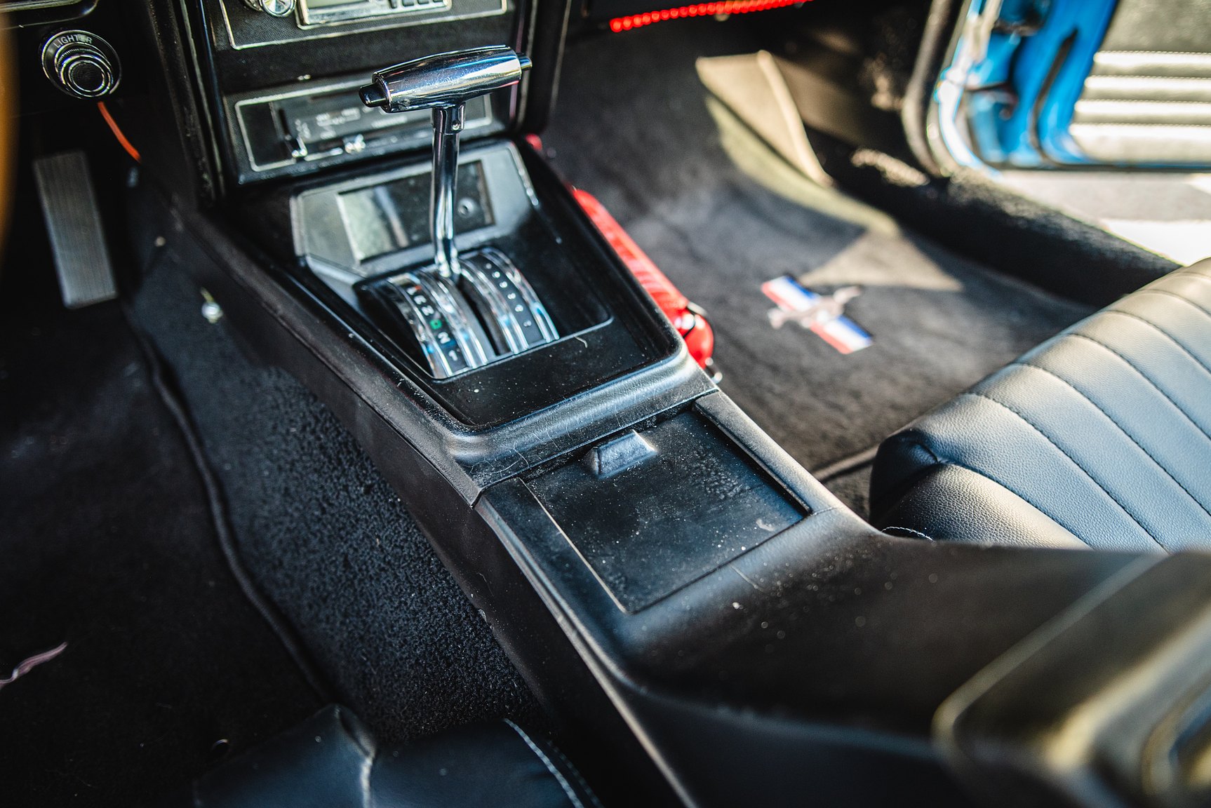 Innenraumfoto von 1971 Ford Mustang Mach 1