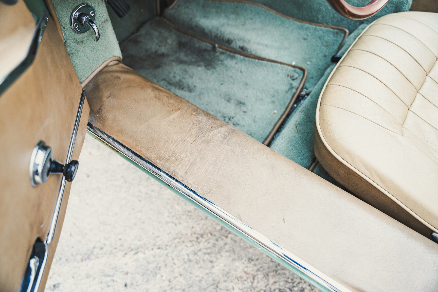 Interiörbild 1970 Jaguar E-Type Roadster