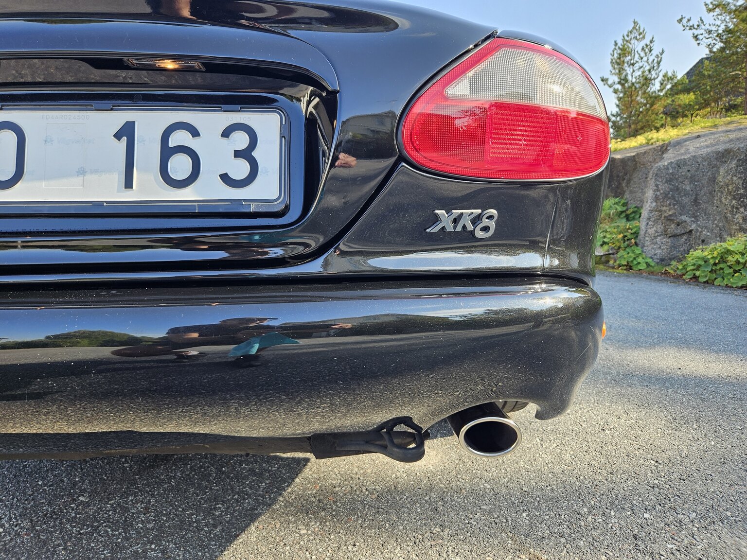 Exteriörbild på 1998 Jaguar XK8 Cabriolet