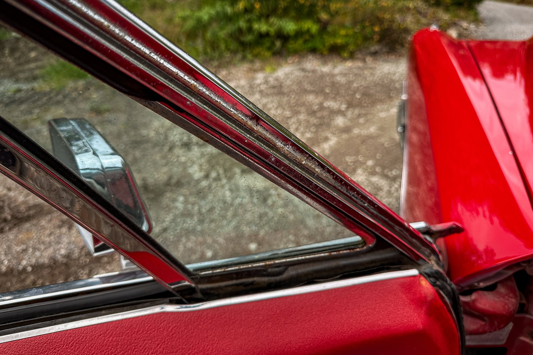 Interiörbild 1968 Cadillac DeVille Convertible
