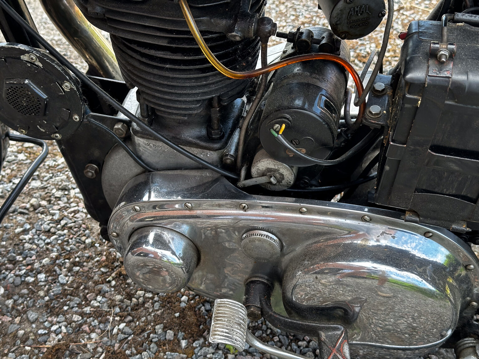 Image of 1943 BSA 500 mechanics