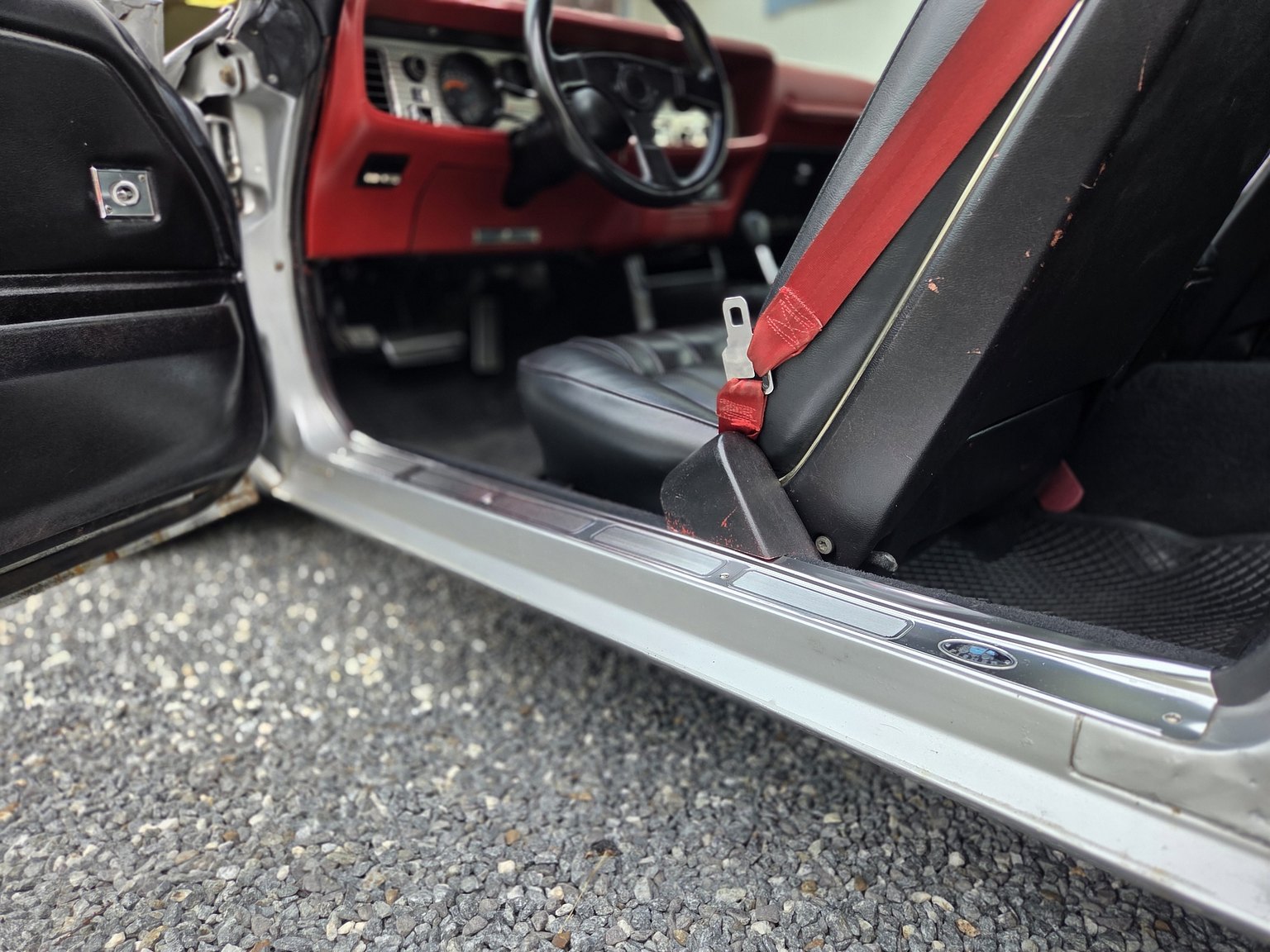 Interiörbild 1976 Pontiac Firebird Trans Am