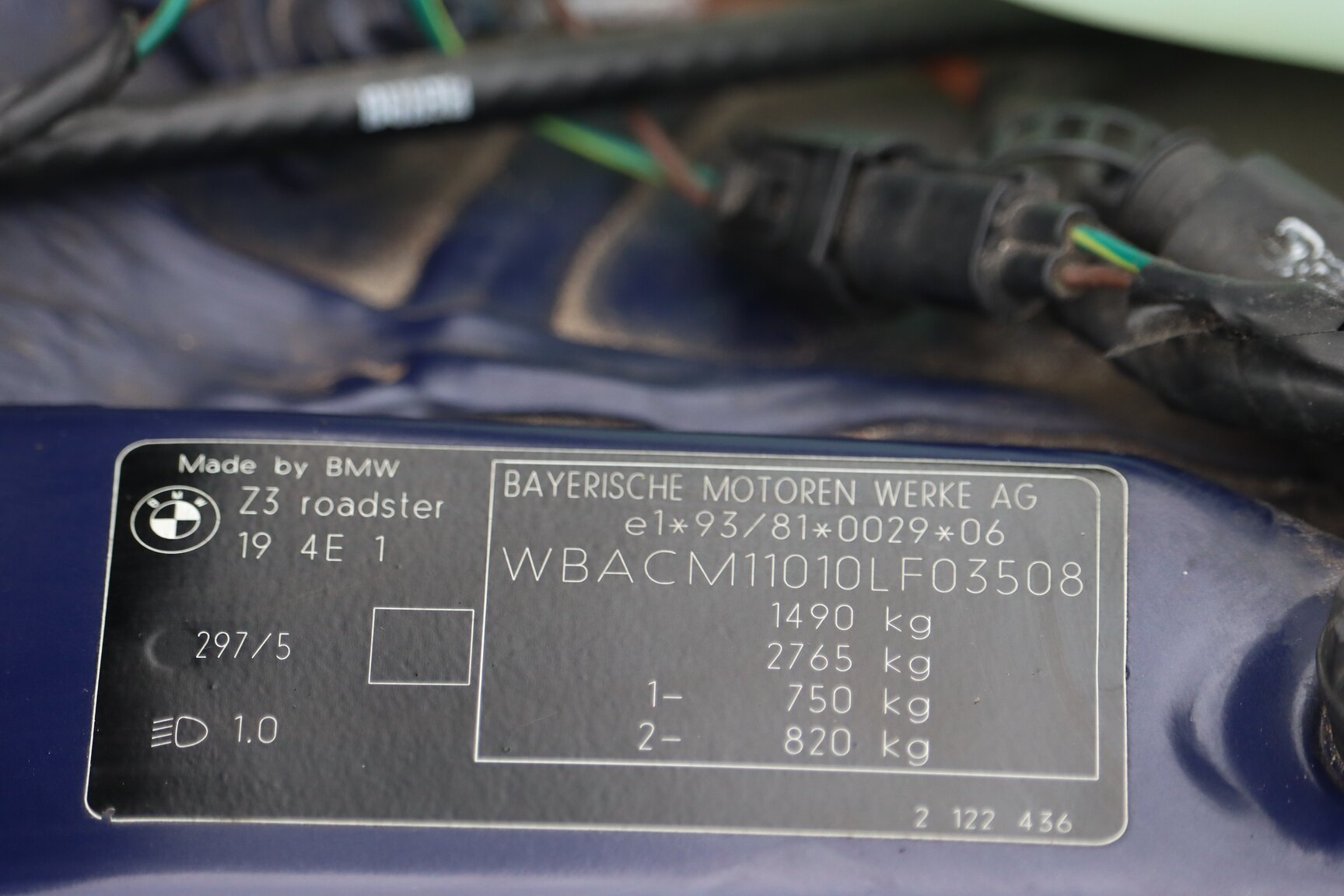 Image of 1999 BMW Z3 1.9i mechanics