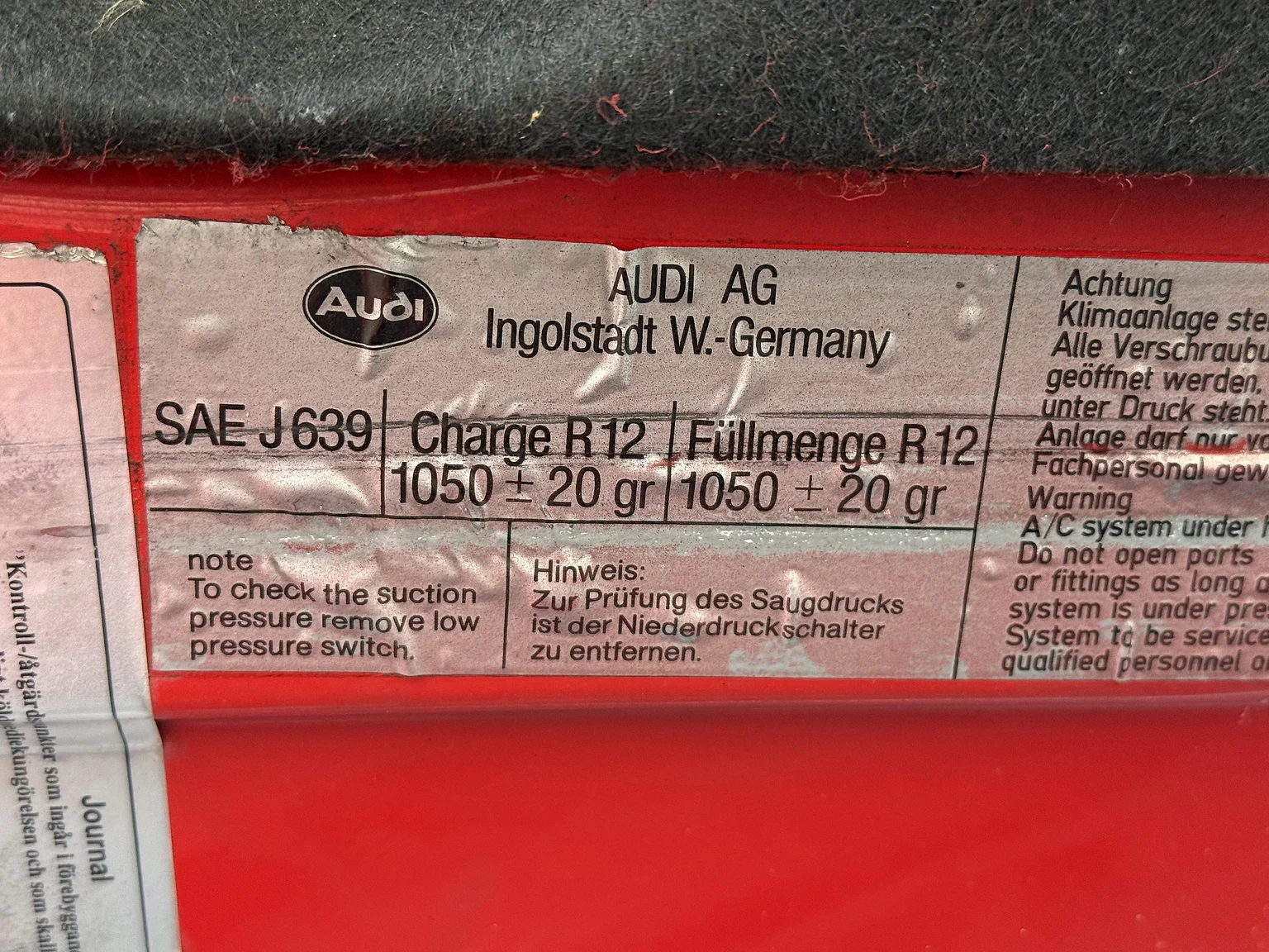 Image of 1991 Audi S2 Abt mechanics (28)