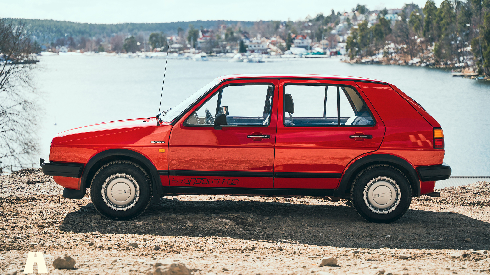 Exterior image of 1987 Volkswagen Golf CL Syncro