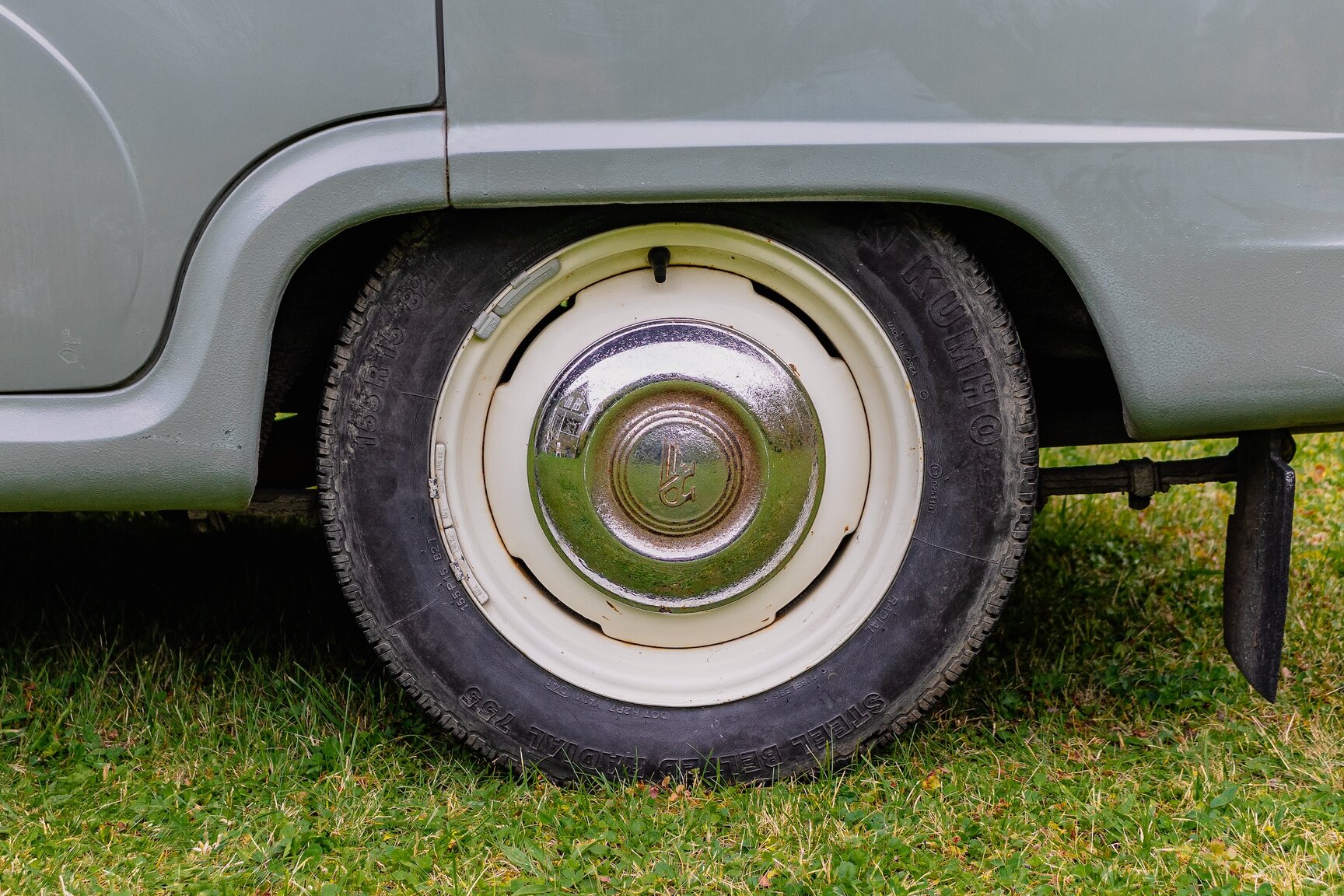 Exteriörbild på 1955 Austin A50