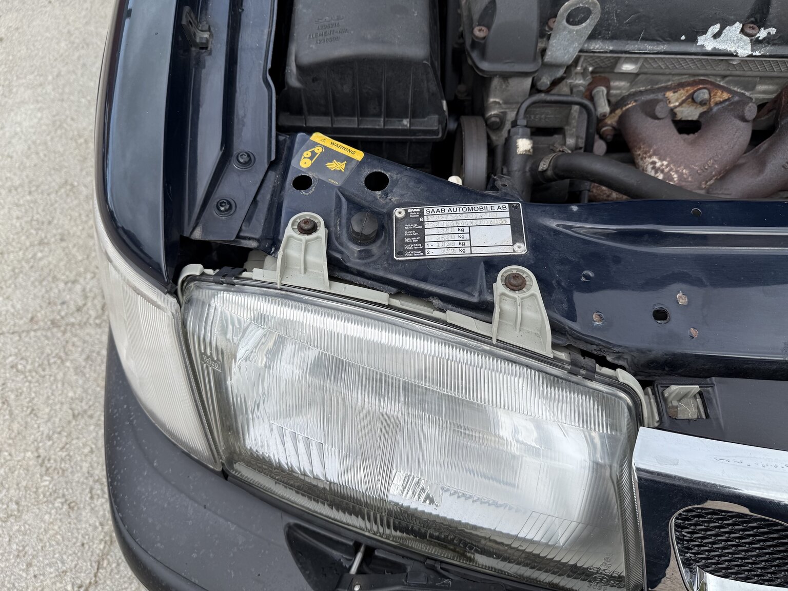 Image of 1997 SAAB 900 mechanics