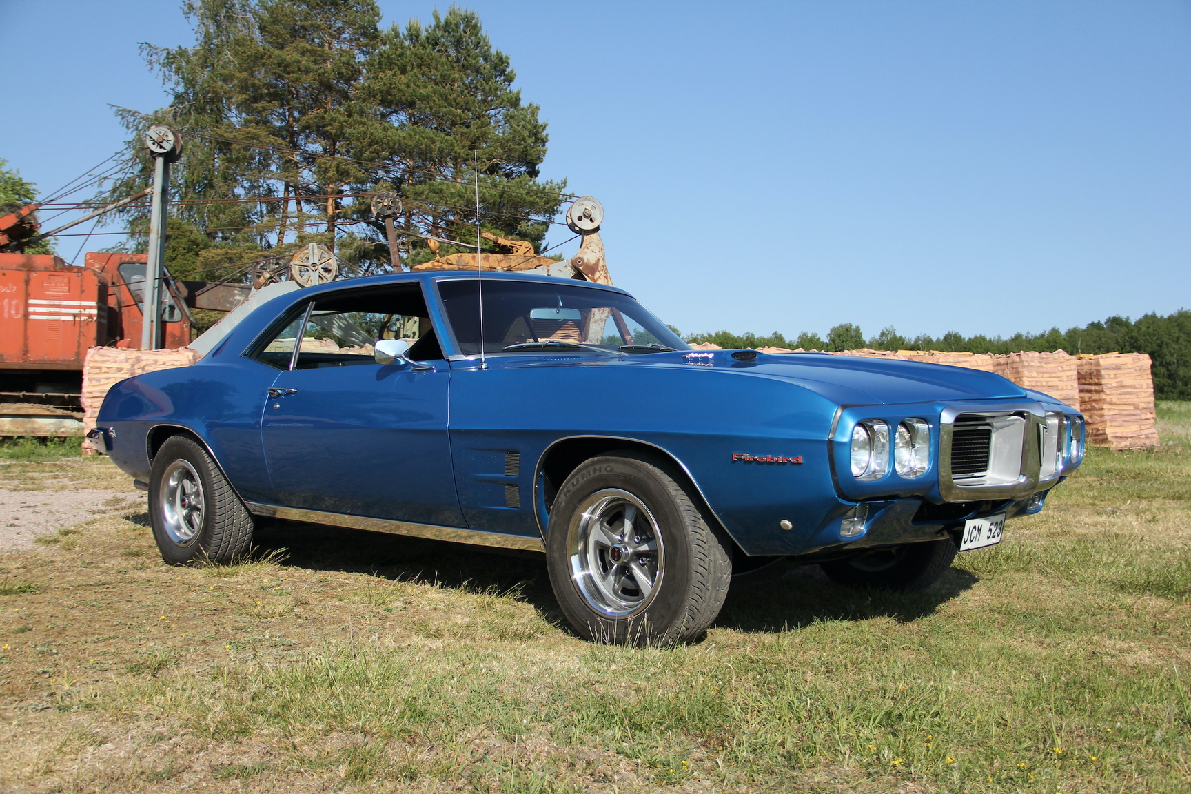 Exteriörbild på 1969 Pontiac Firebird