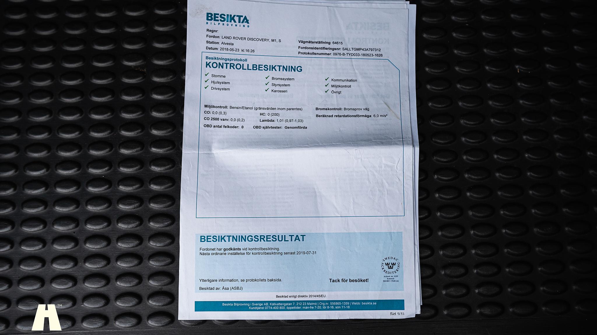 Documentation for 2003 Land Rover Discovery II, 2003