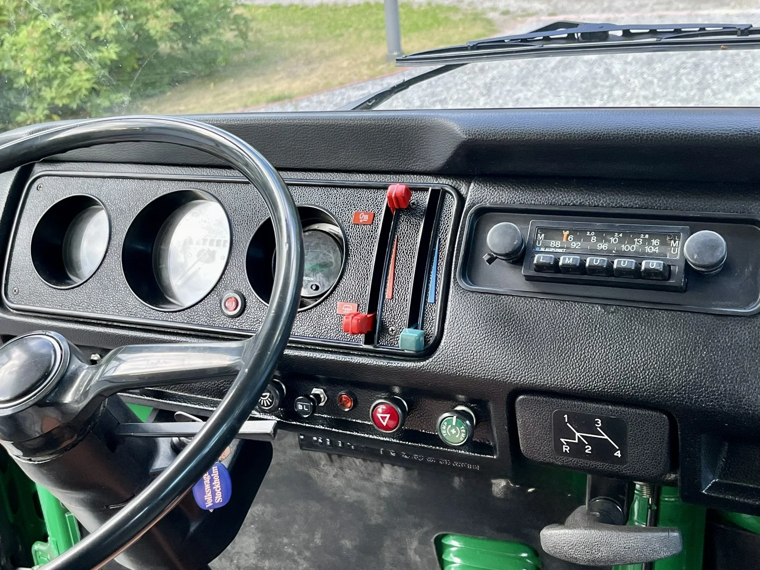 Interiörbild 1974 Volkswagen Transporter T2 (18)