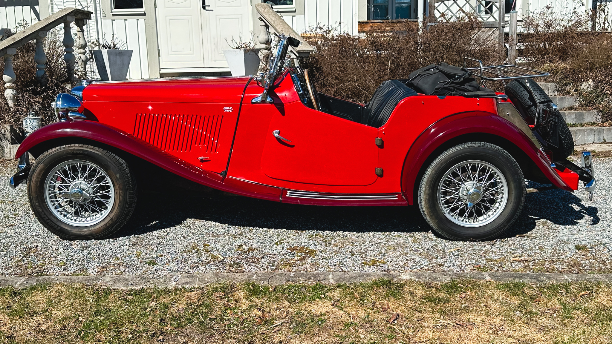 Aussenfoto 1951 MG TD MIDGET