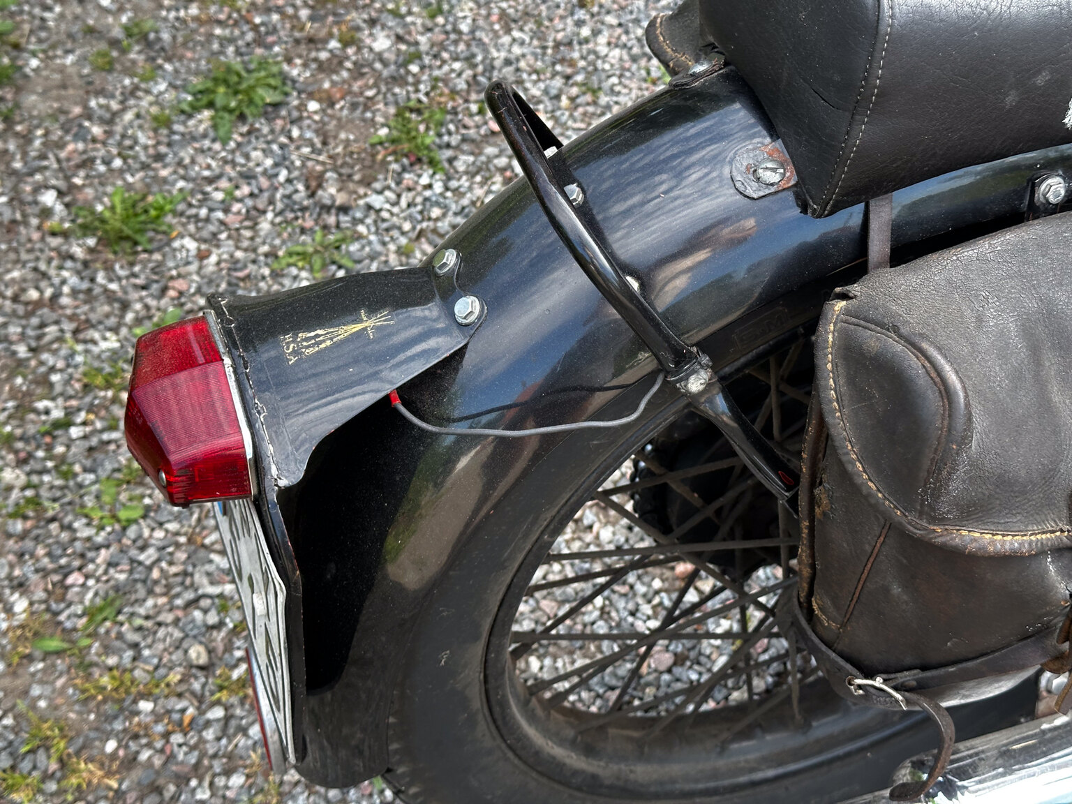 Exterior image of 1943 BSA 500