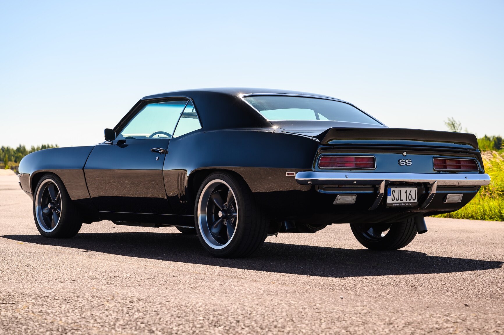 Exteriörbild på 1969 Chevrolet Camaro SS
