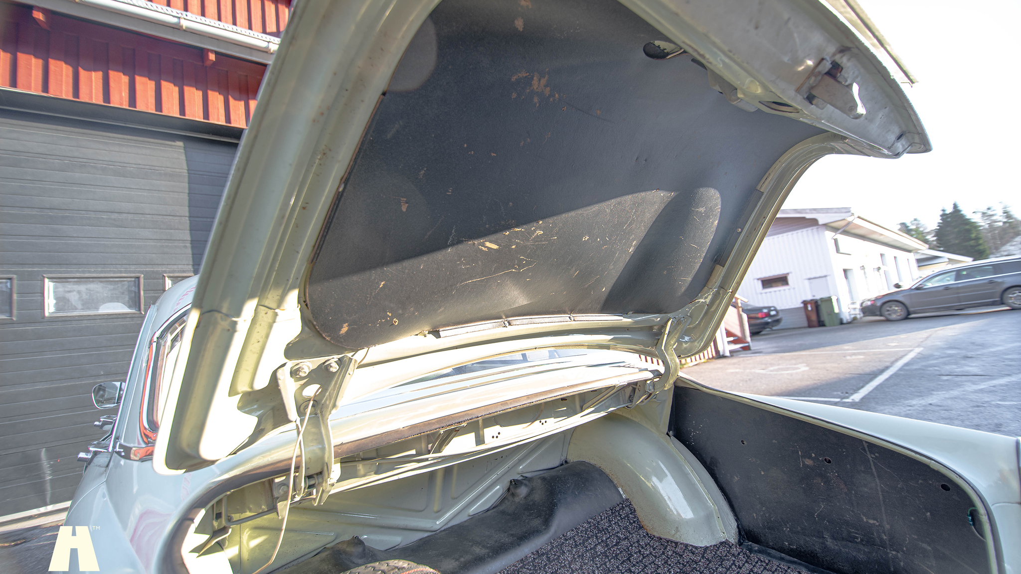 Interiörbild 1966 Volvo Amazon Sport