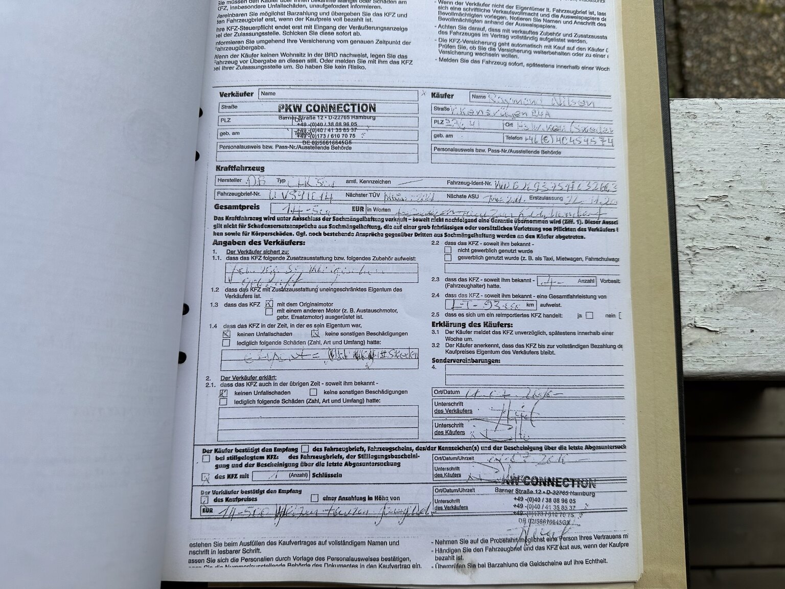 Dokumentation, 2003 Mercedes CLK 500 (22)