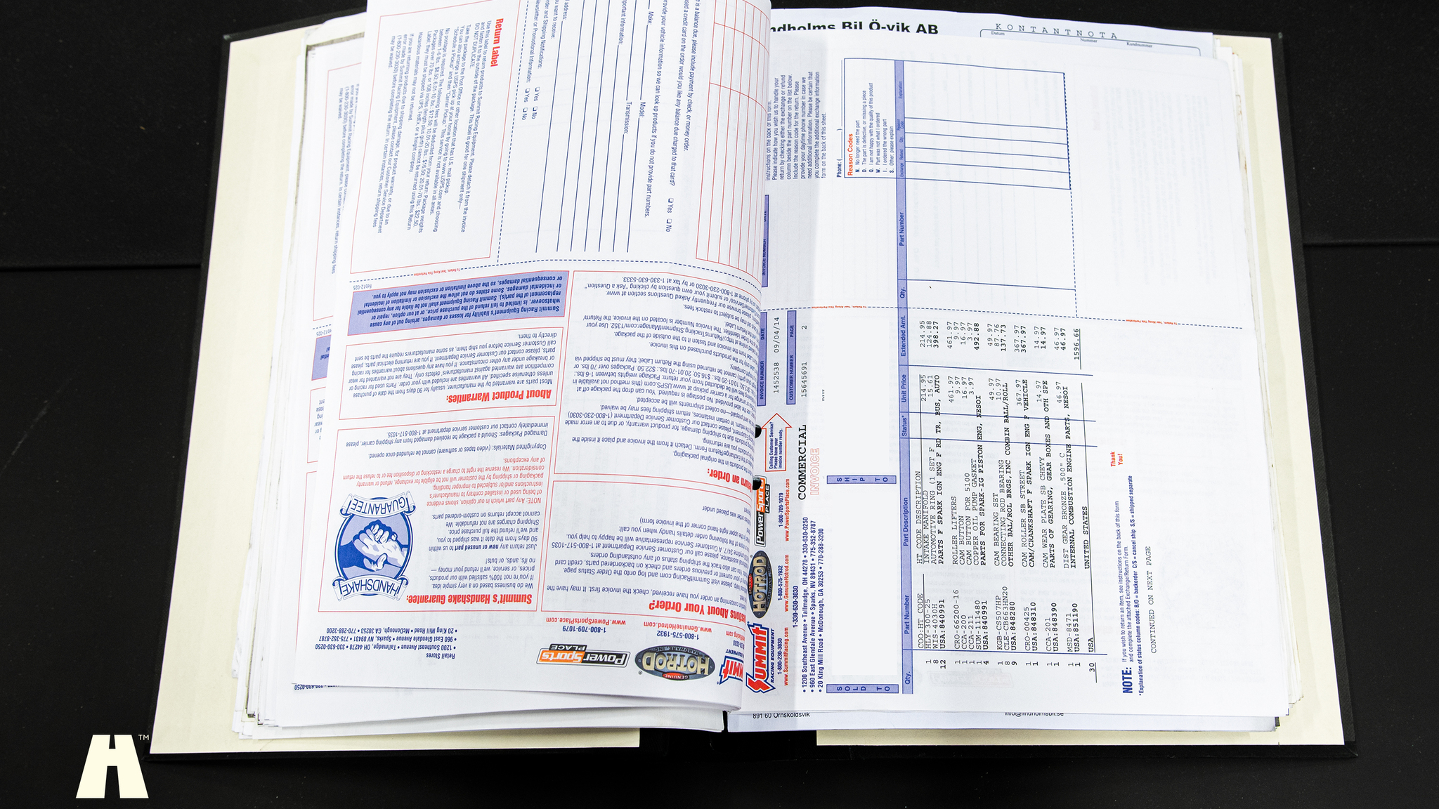 Documentation for 1968 Chevrolet Camaro Resto
