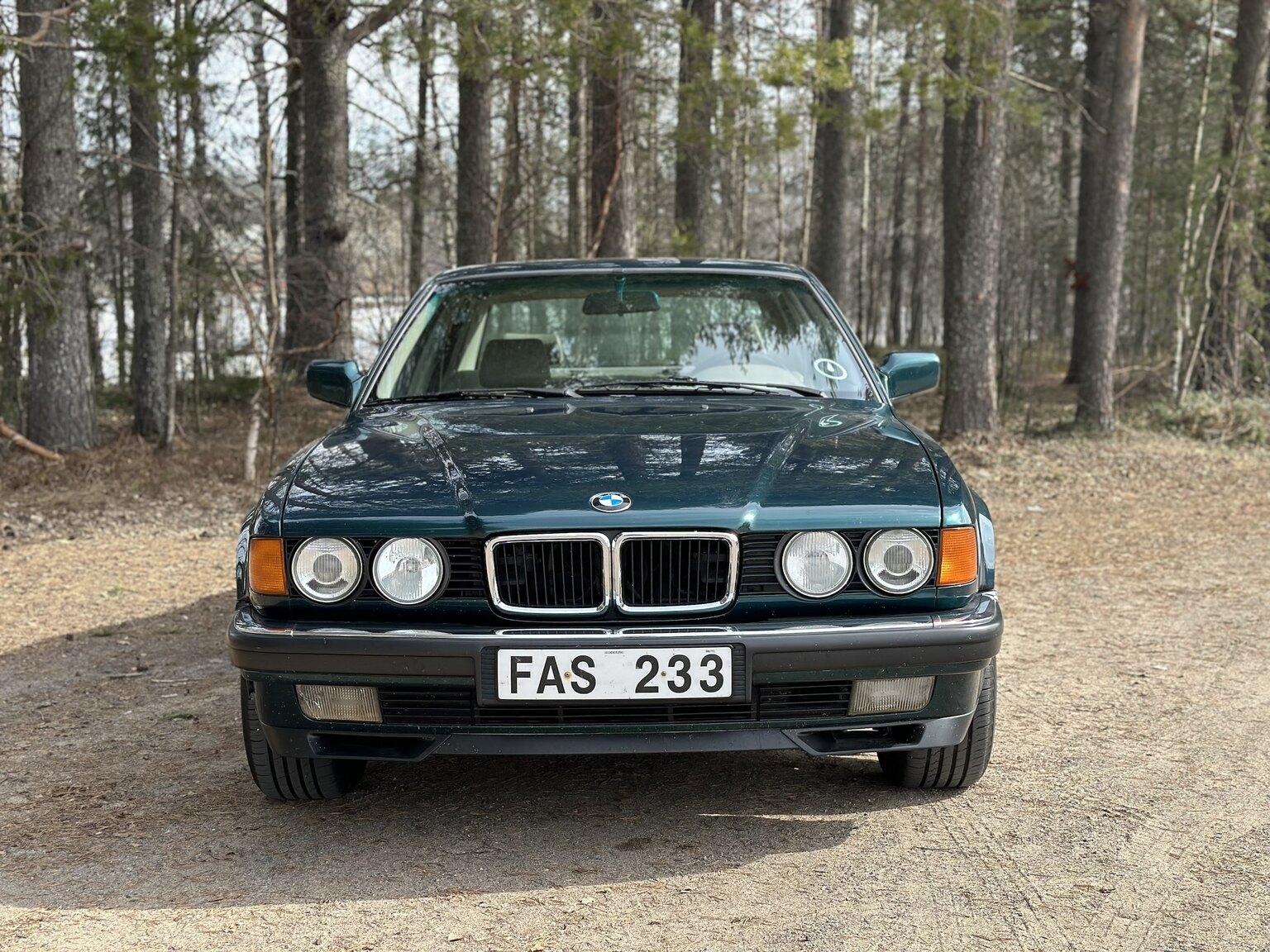 Exterior image of 1992 BMW 740iA (4)