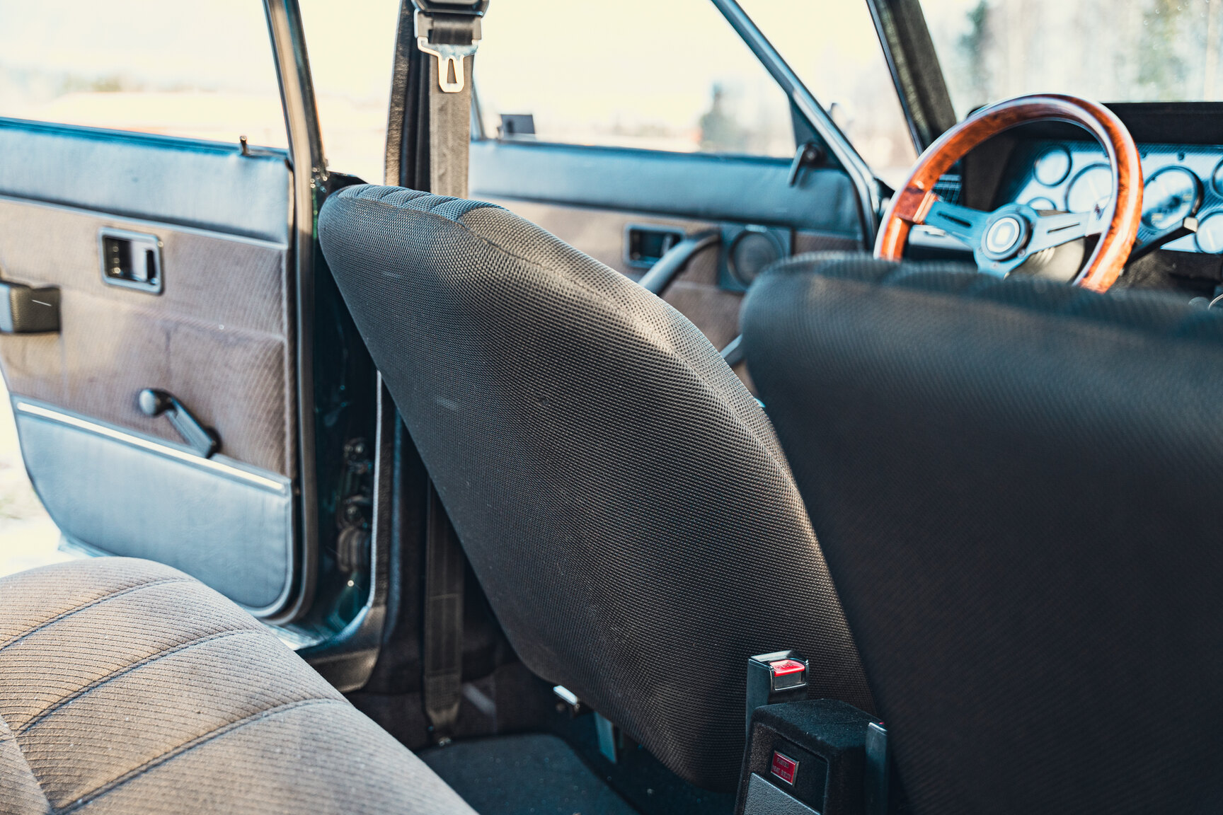 Interiörbild 1980 VOLVO 240 V8