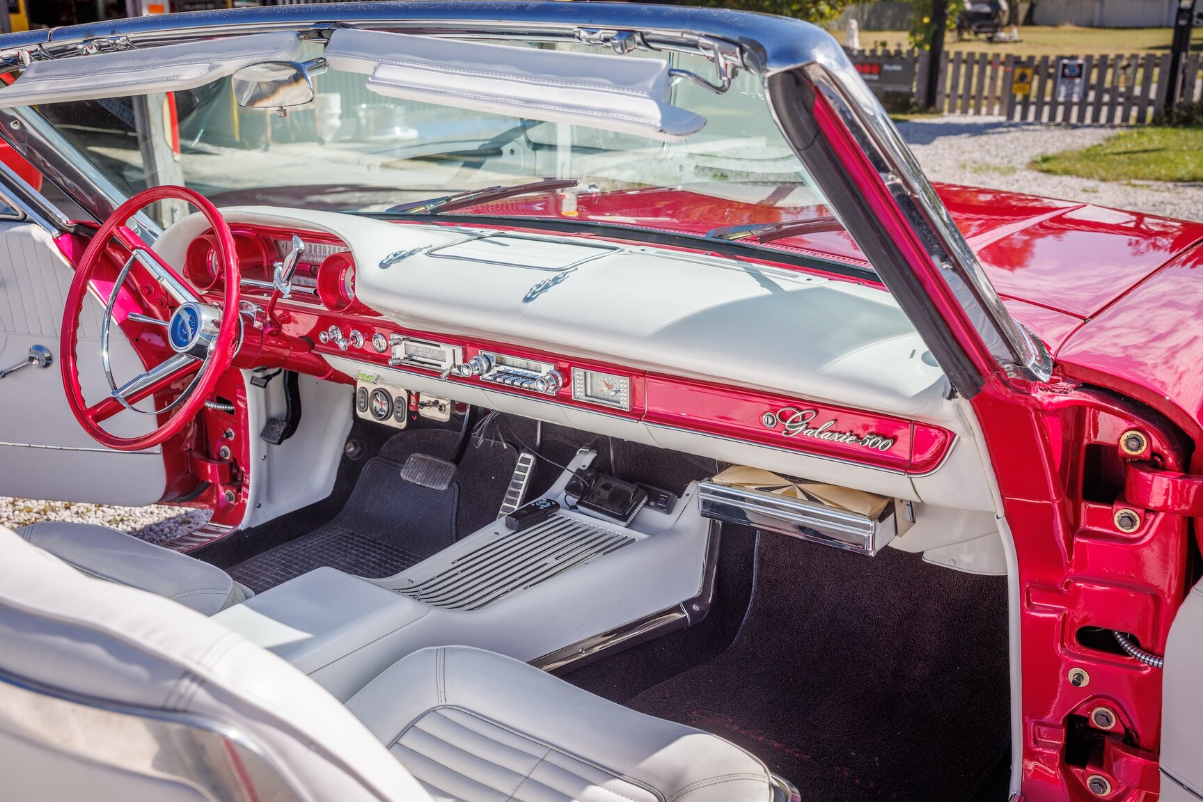 Interiörbild 1964 Ford Galaxie 500
