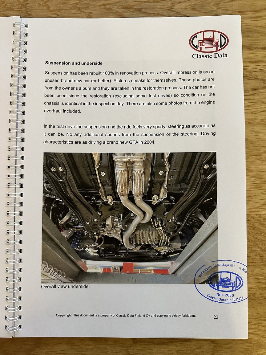 Documentation for 2004 Alfa Romeo 156 GTA