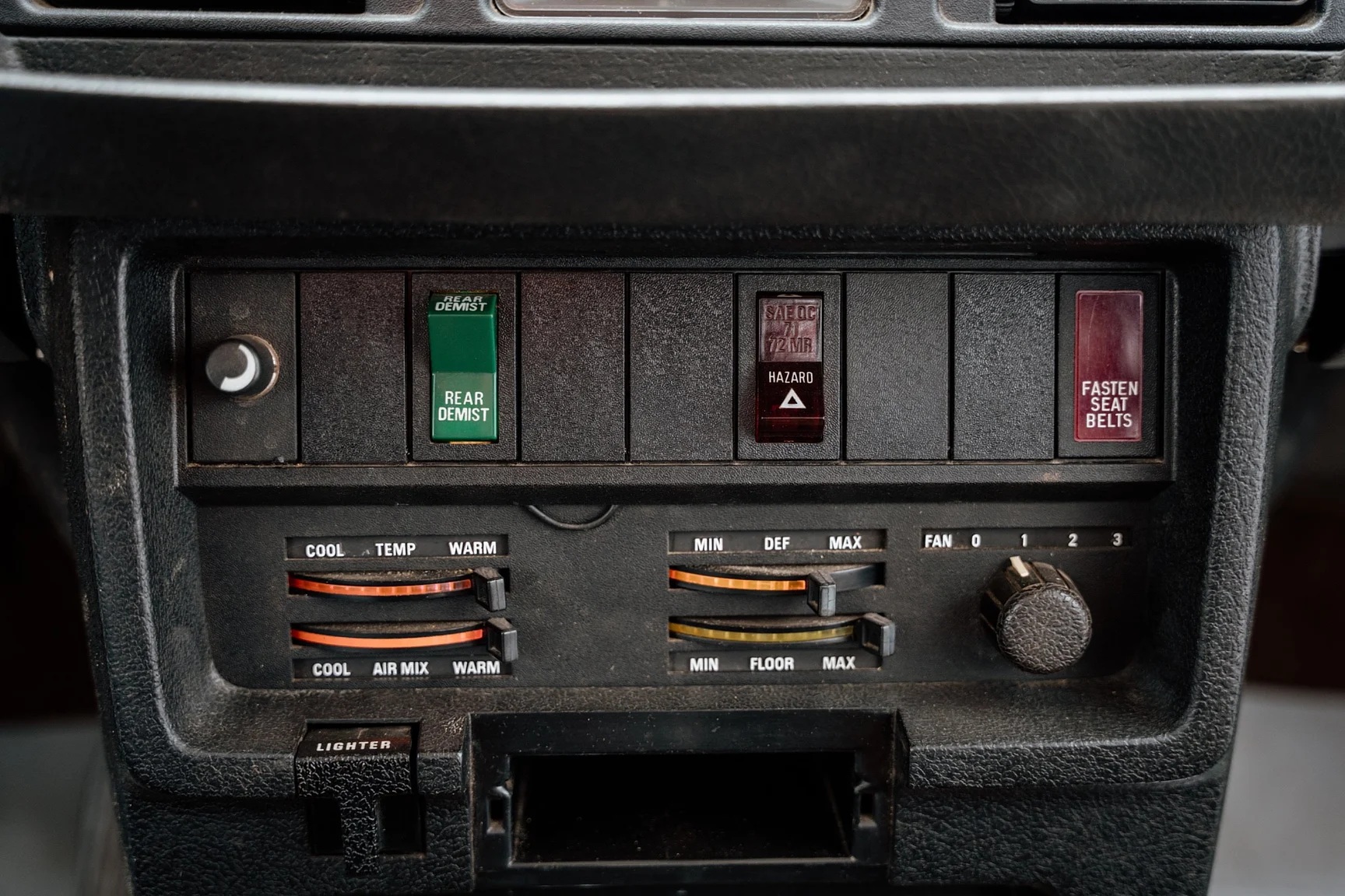 Interiörbild 1975 Volvo 242 2-dörrars coupé (18)