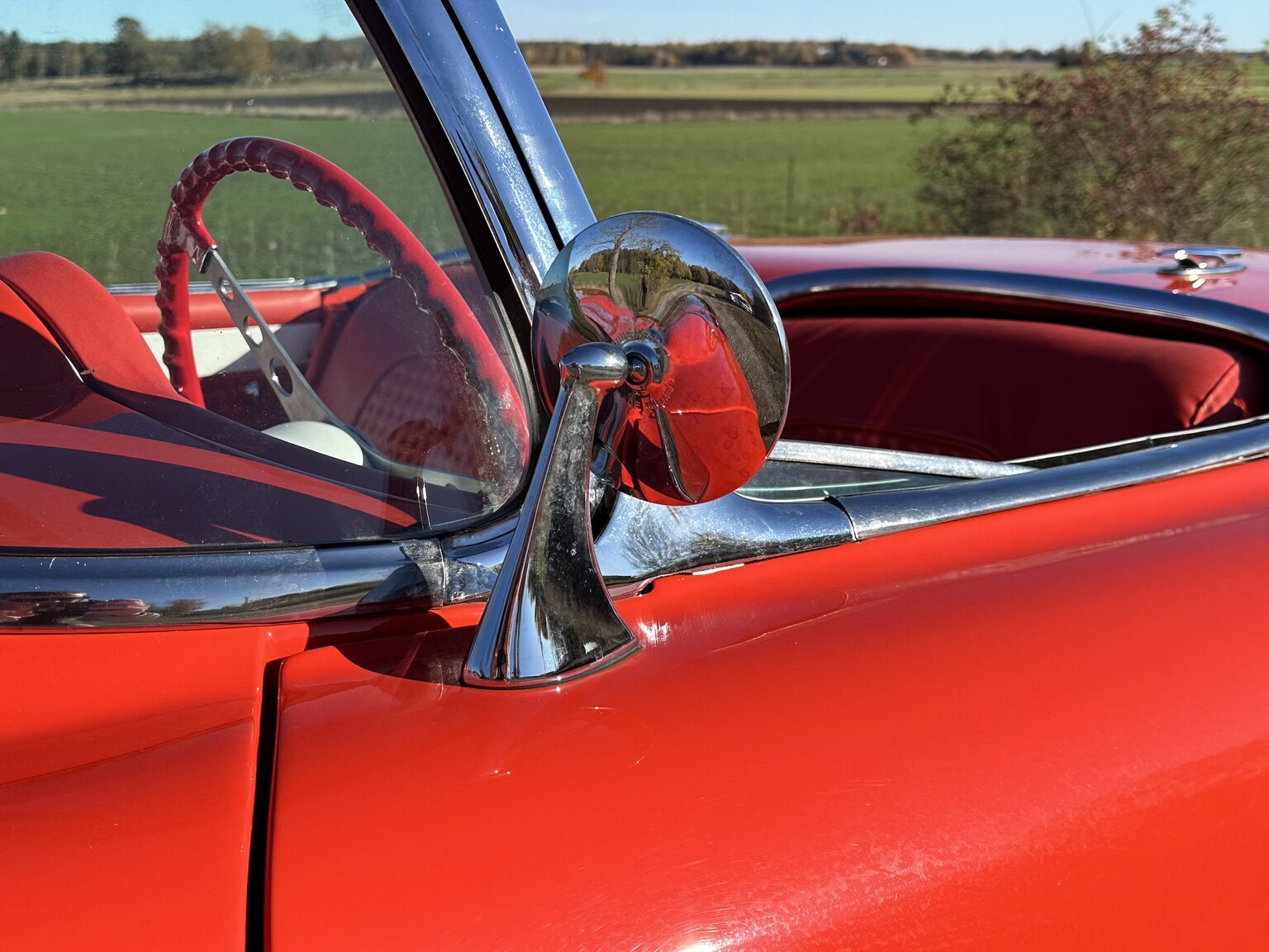 Exteriörbild på 1956 Chevrolet Corvette 