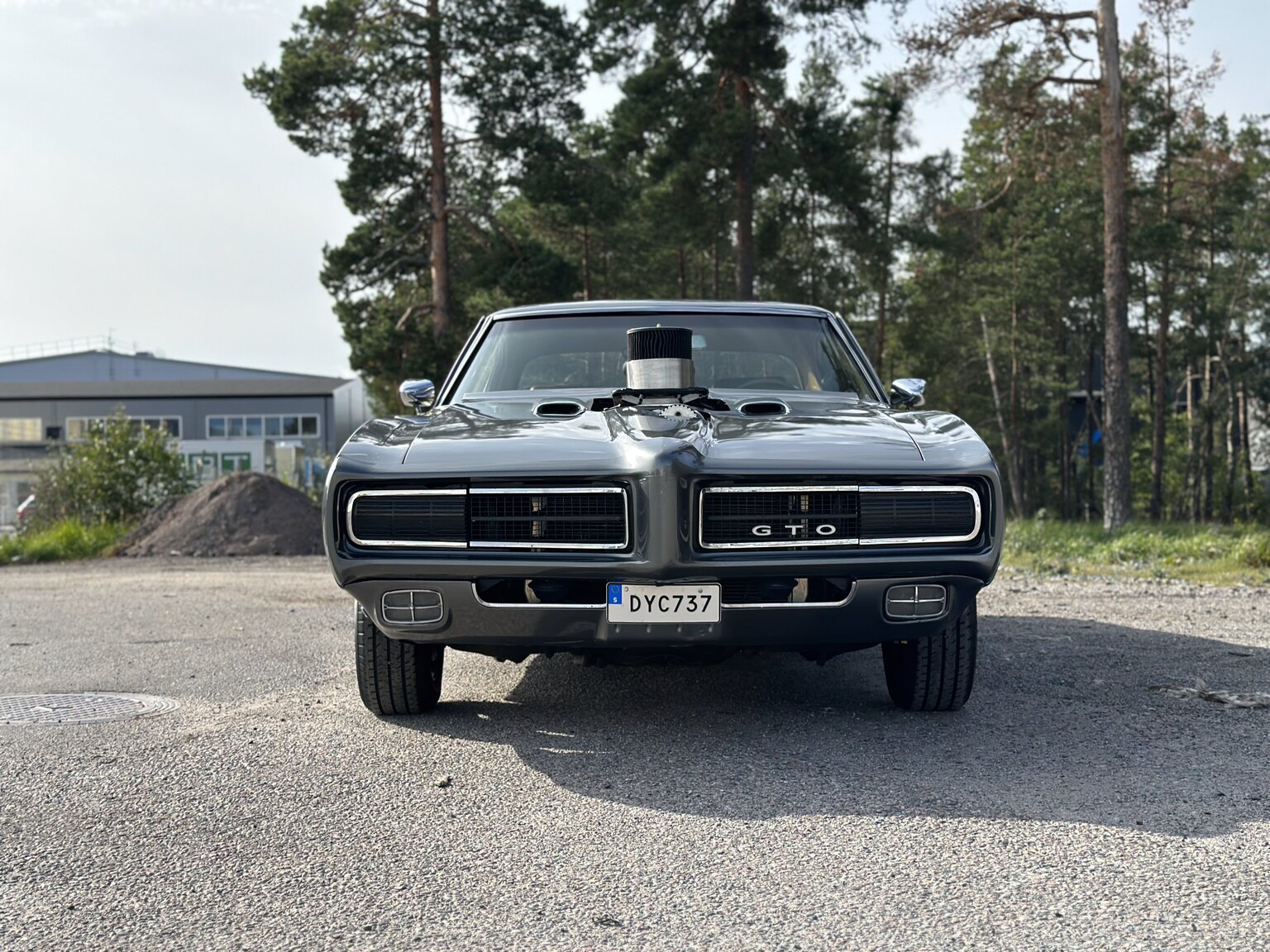 Exteriörbild på 1969 Pontiac GTO 406cid 