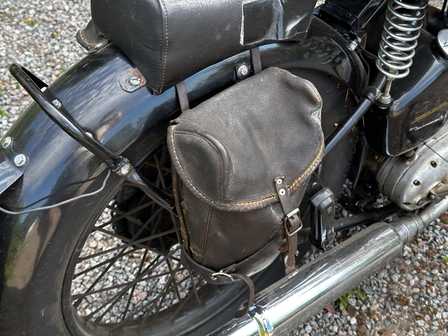 Exterior image of 1943 BSA 500
