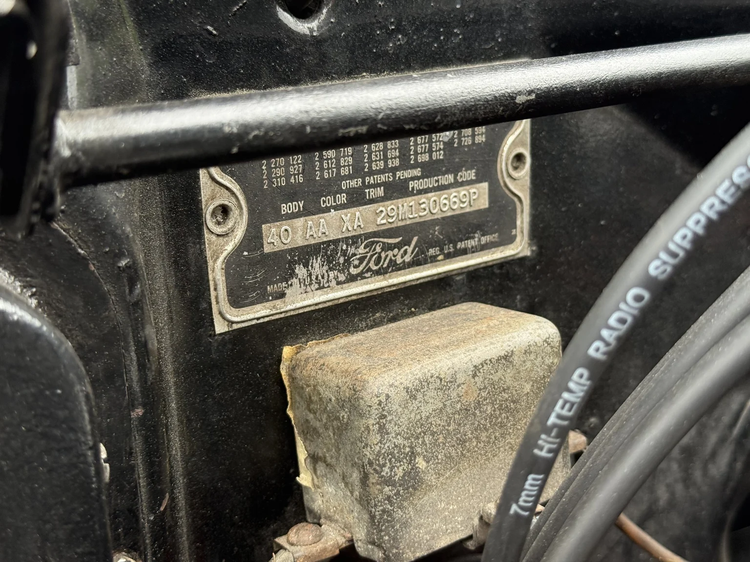 1957 Ford Thunderbird (14), Mekanik