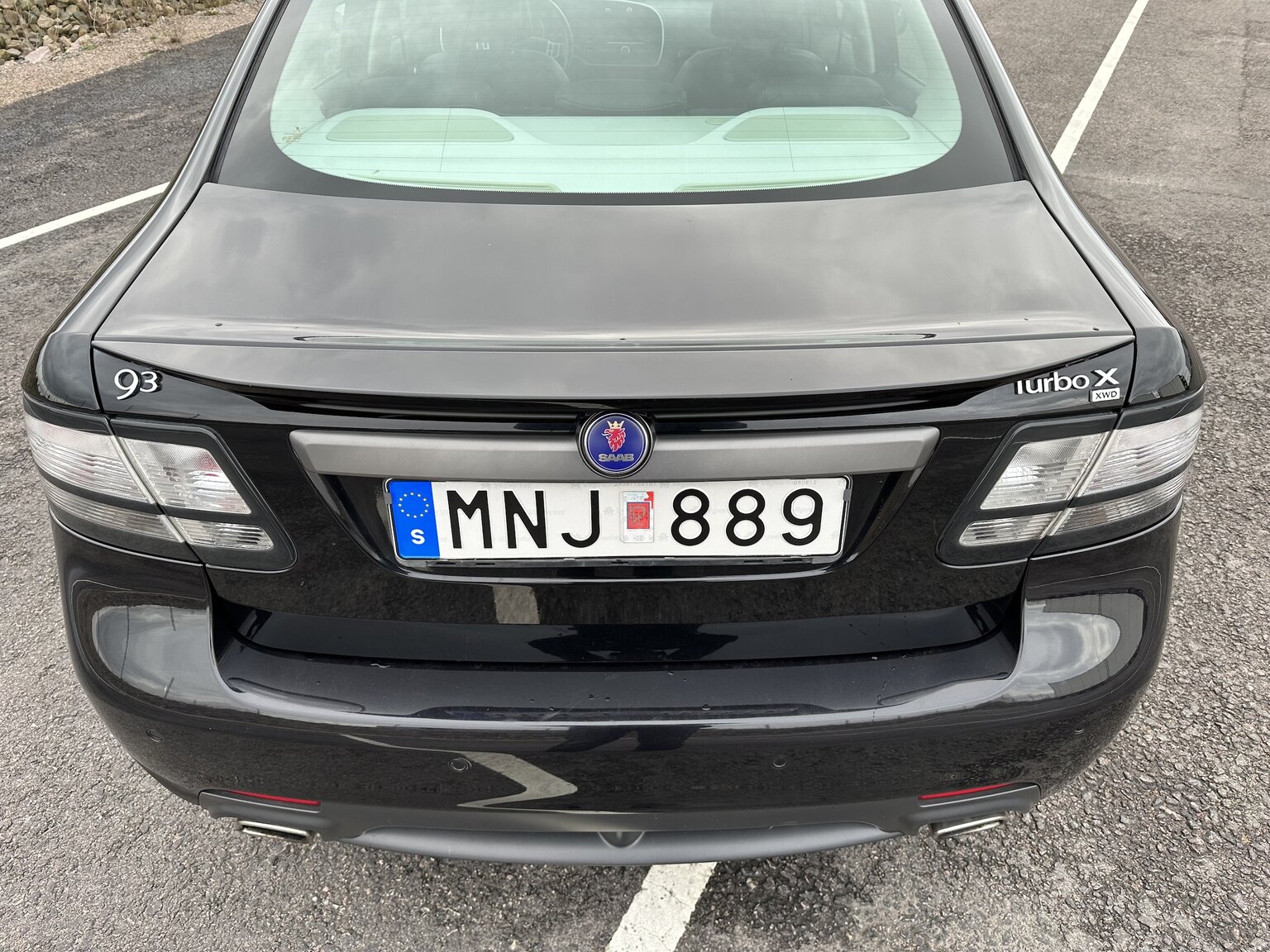 Exteriörbild på 2008 Saab 9-3 Turbo X