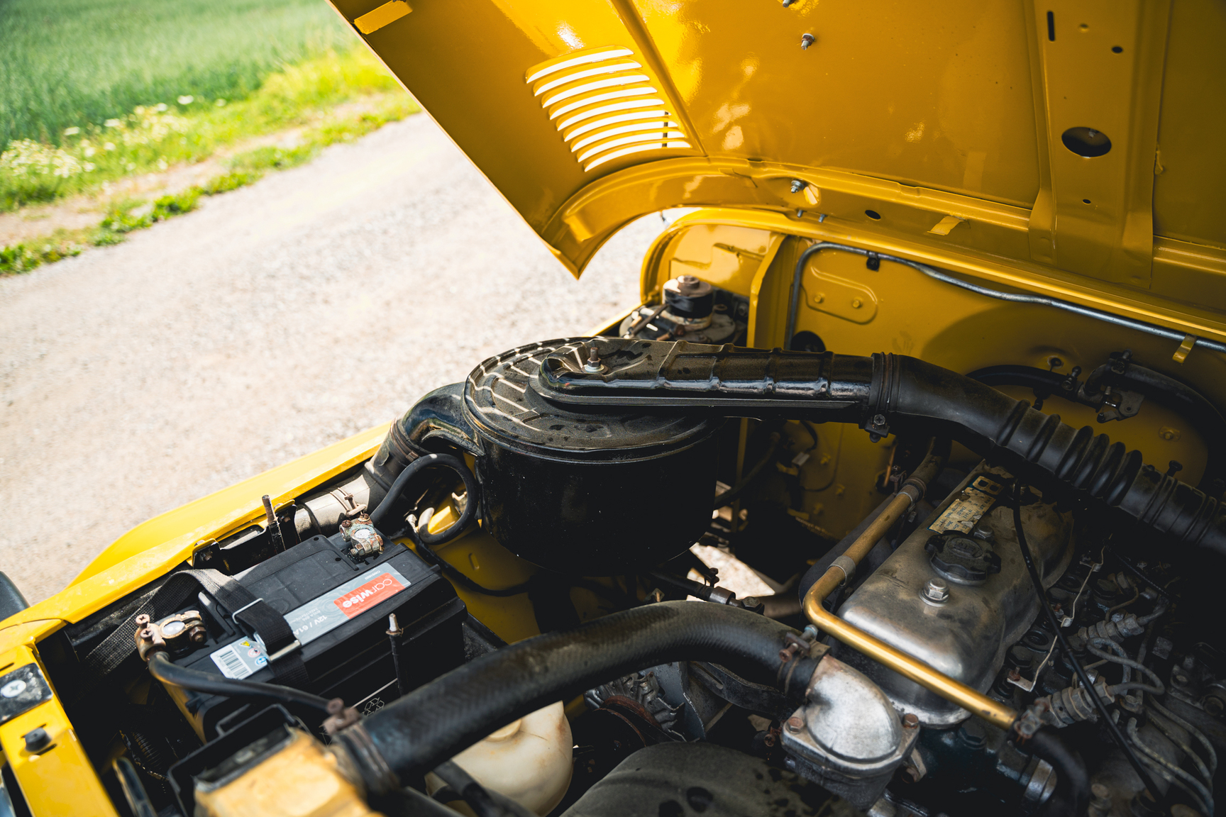 Image of 1976 Toyota Land Cruiser BJ40 mechanics
