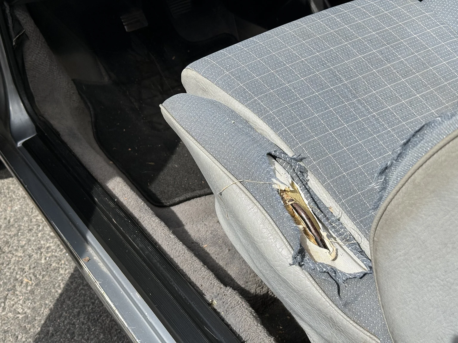 Interiörbild 1987 VW Golf Cabriolet (17)