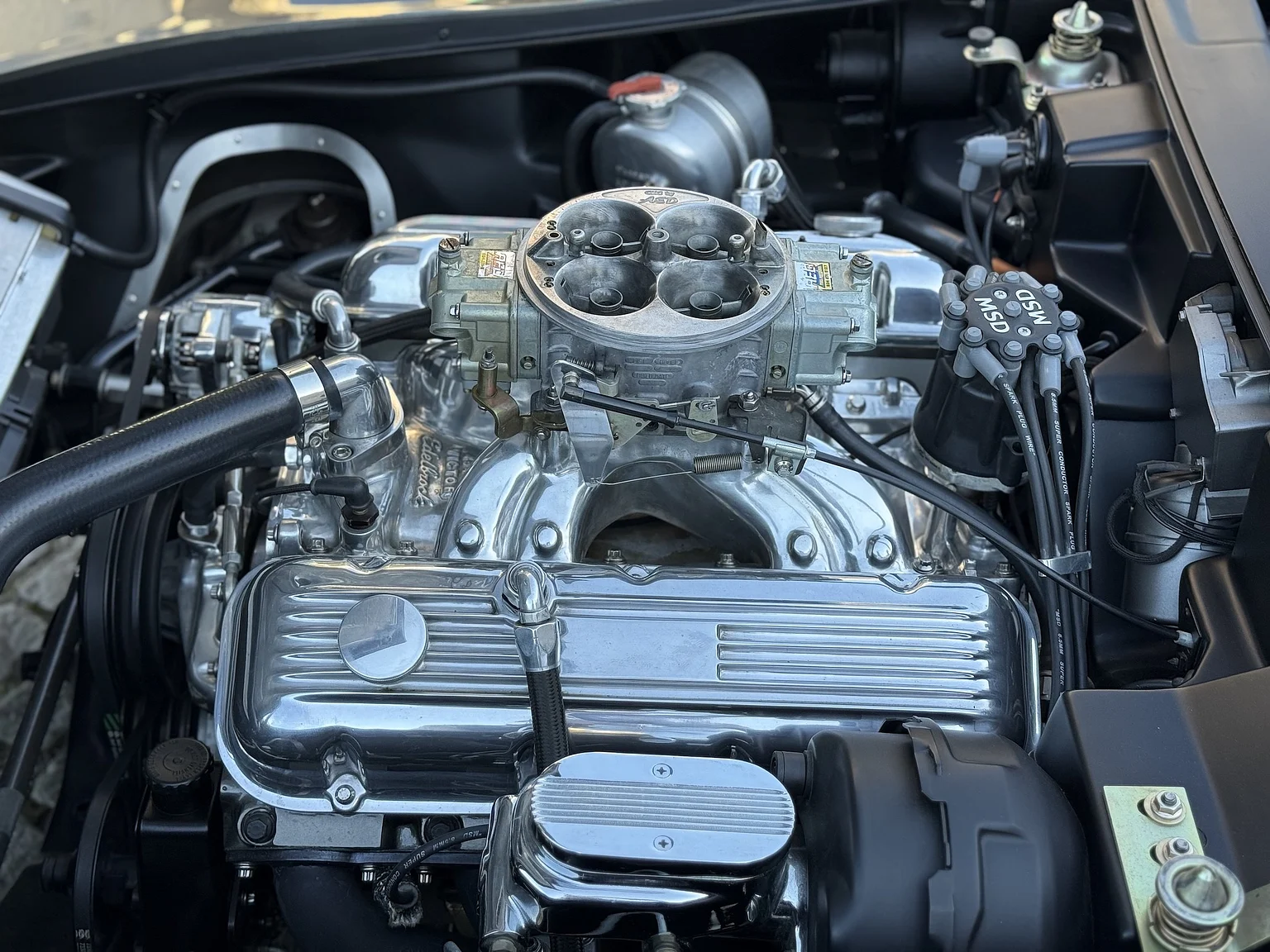 1971 Chevrolet Corvette Stingray Special 598 cui V8 795 hk (6), Mekanik