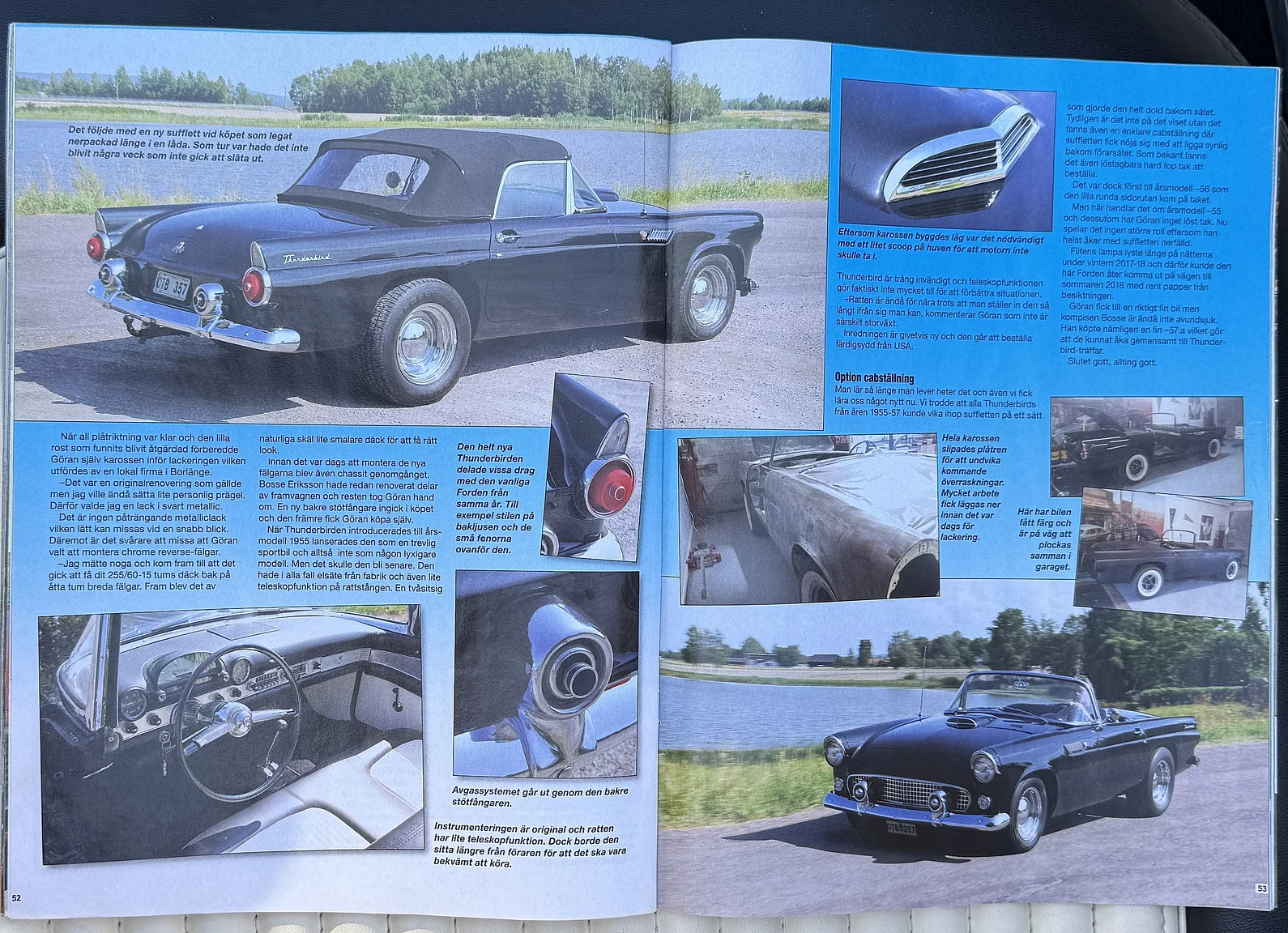Documentation for 1955 Ford Thunderbird (2)