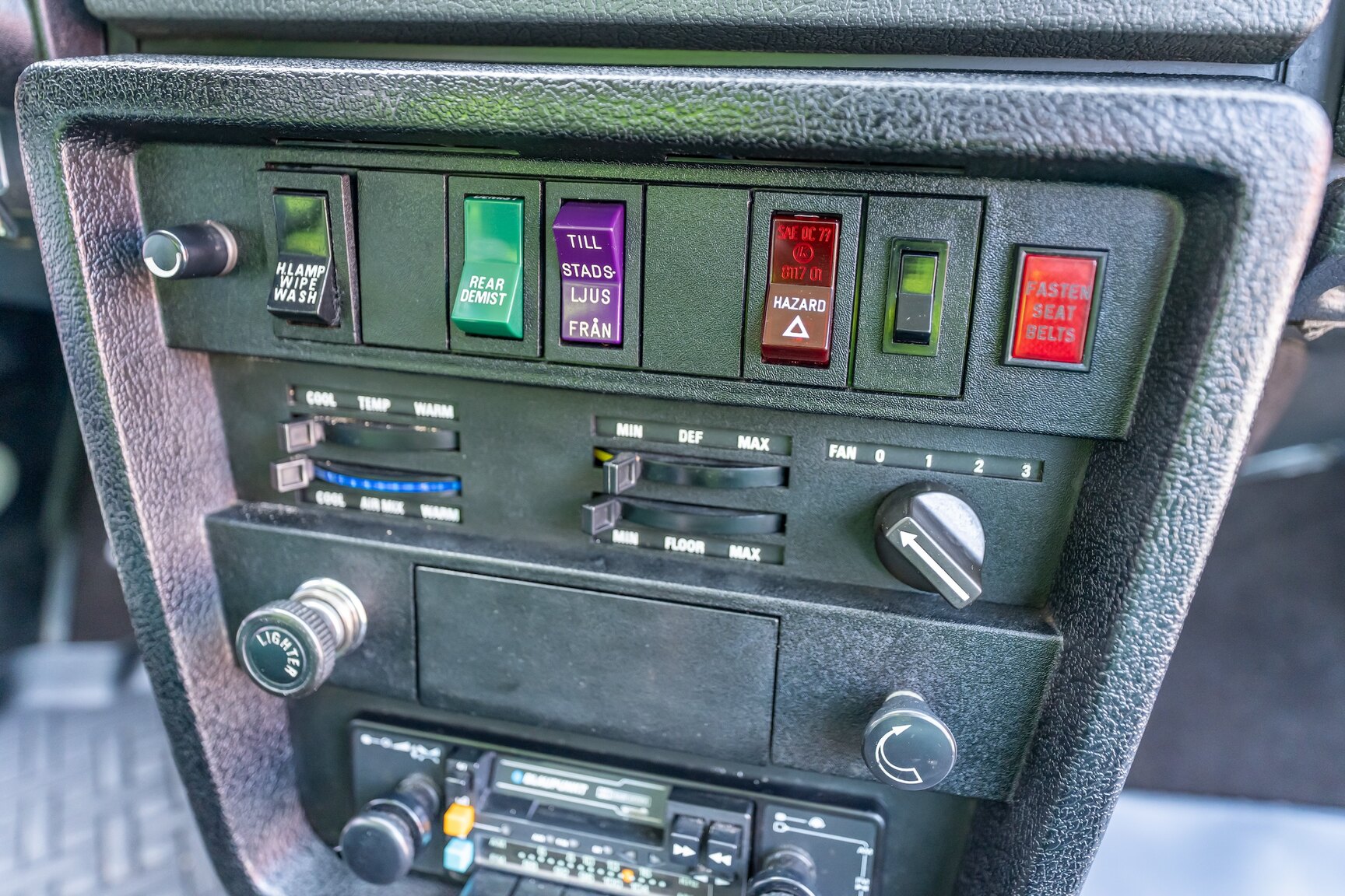 Interiörbild 1973 Volvo 144