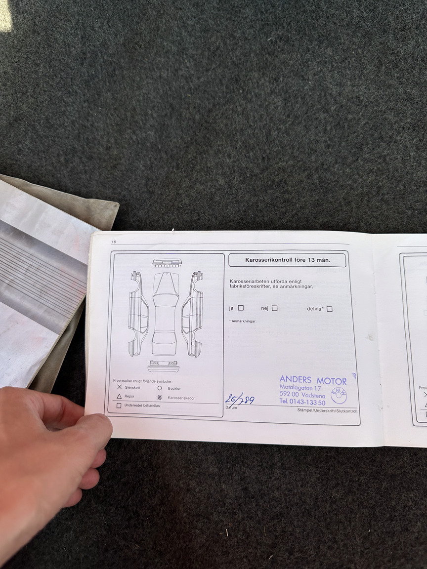 Documentation for 1988 BMW 325 Cabriolet (E30)