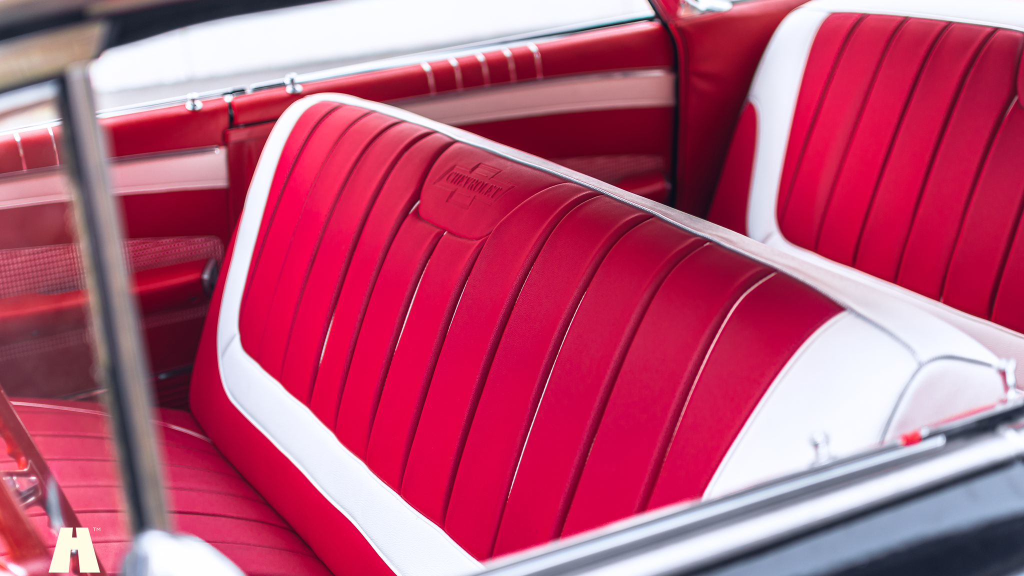 Interiörbild 1960 Chevrolet Impala Flattop 348 Bigblock (19)