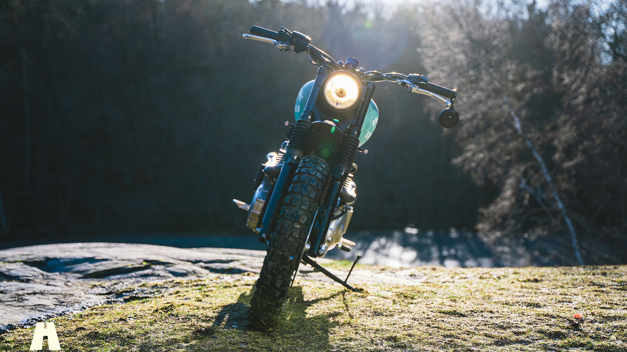 Aussenfoto 2010 Triumph Bonneville T100 "Scrambler"