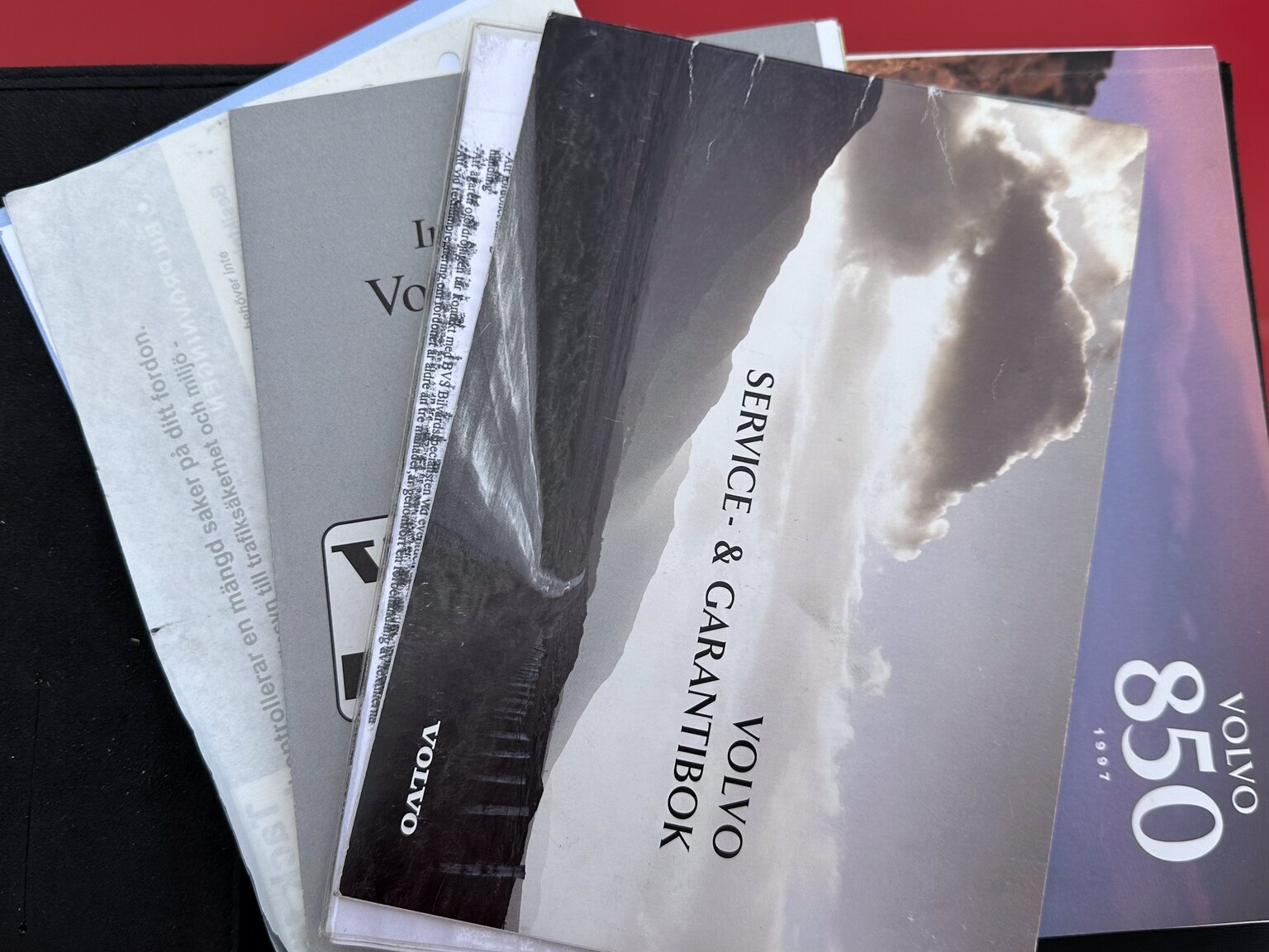 Dokumentation för 1997 Volvo 850 R