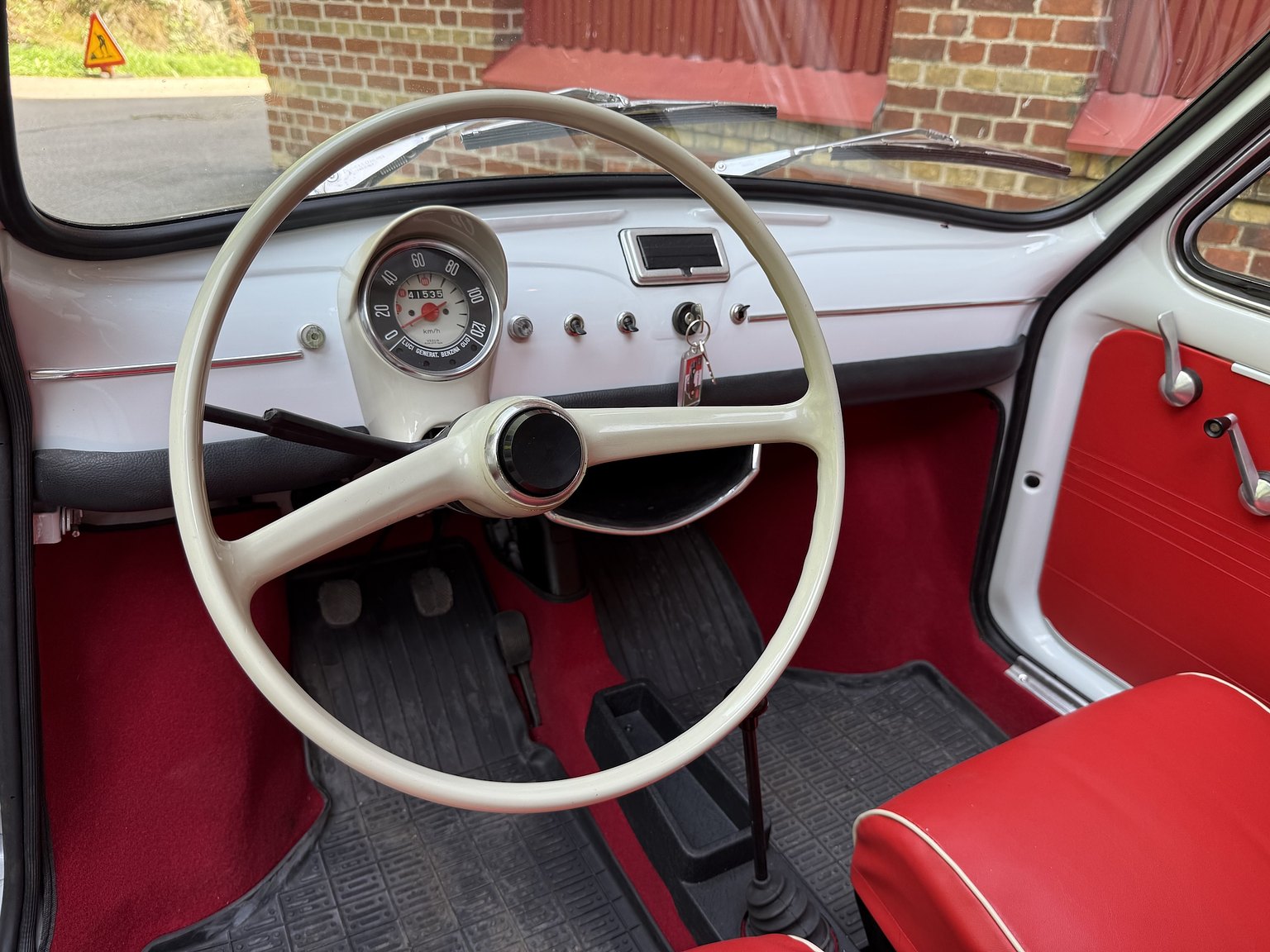 Interior image of 1965 Fiat 500F