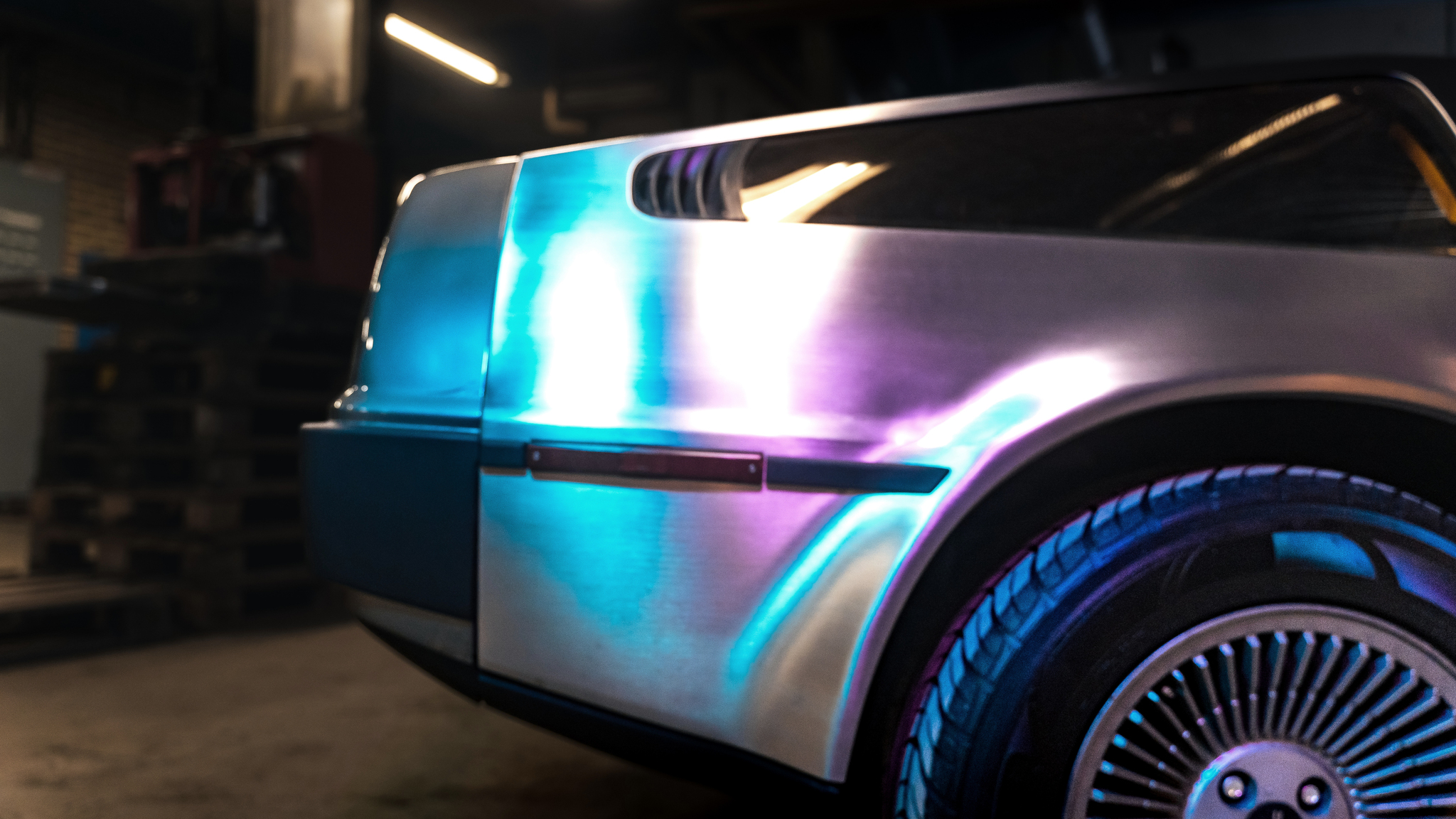 Exteriörbild på 1981 DMC DeLorean 