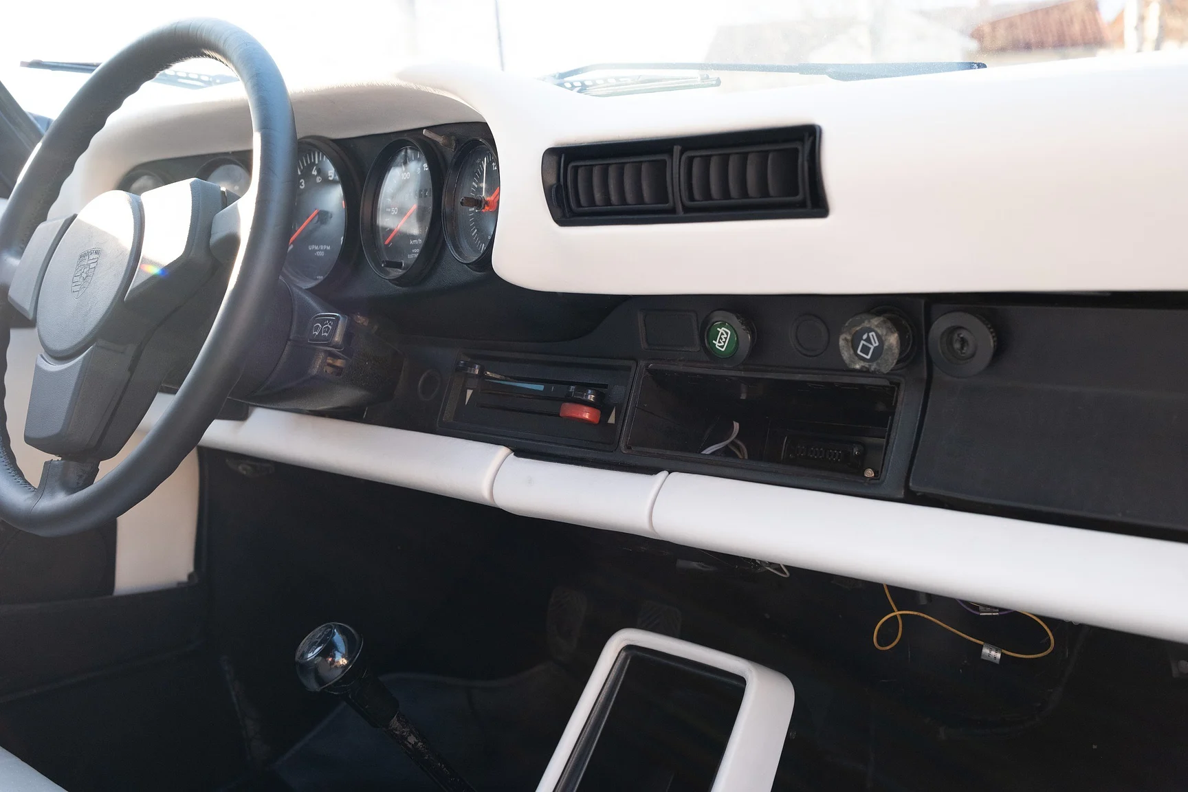 Innenraumfoto von 1976 Porsche 911 Targa Flachbau - Josef Zirkelbach DP (11)