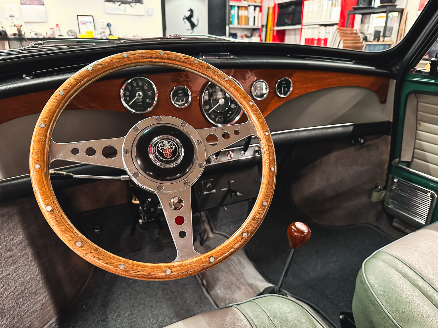 Interior image of 1965 Austin Cooper