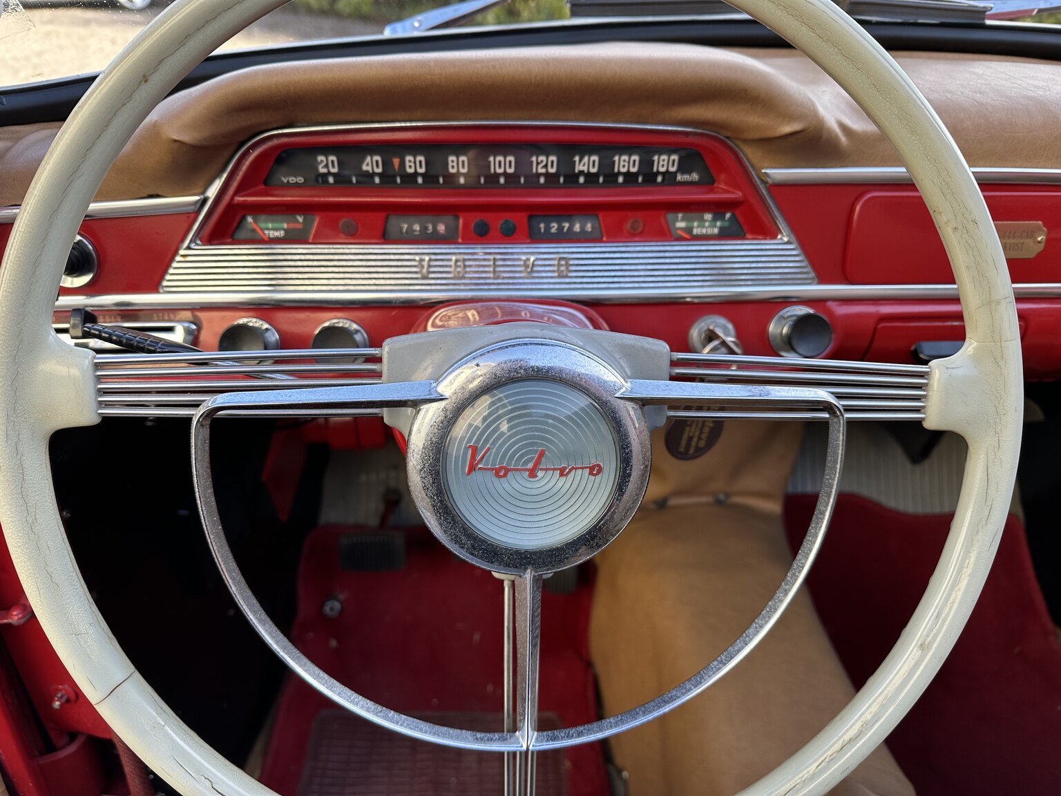 Interior image of 1965 Volvo PV Cabriolet