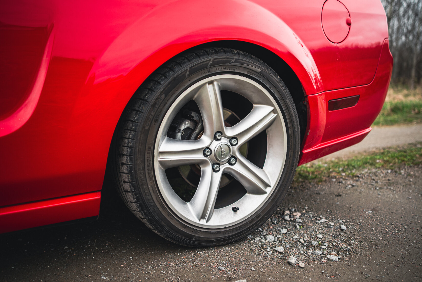 Exterior image of 2009 Ford Mustang V8 GT Convertible