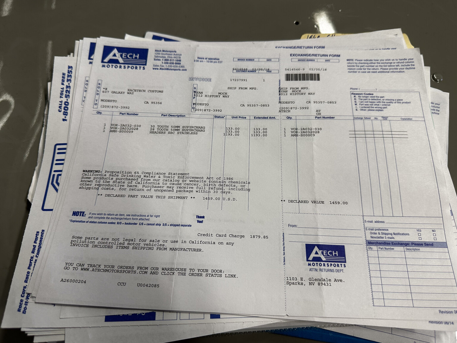 Documentation for 1968 Chevrolet Chevelle PRO Street (28)