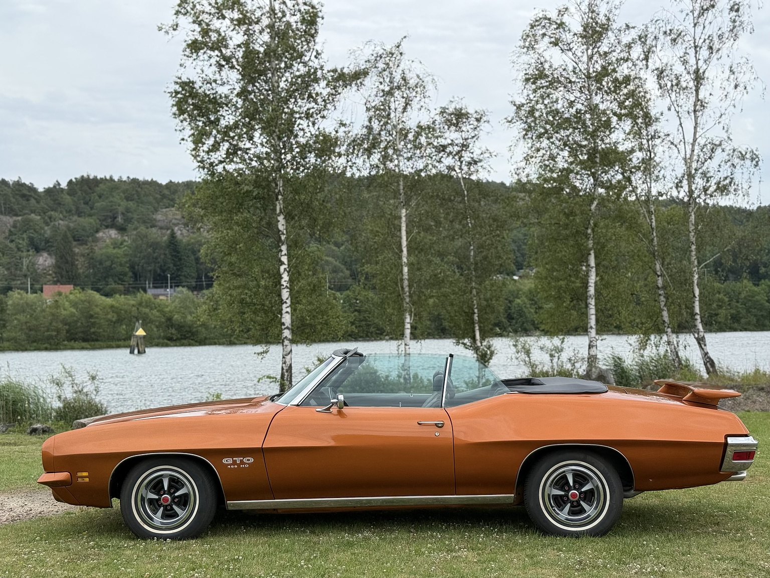Exteriörbild på 1971 Pontiac GTO 455 HO Convertible 