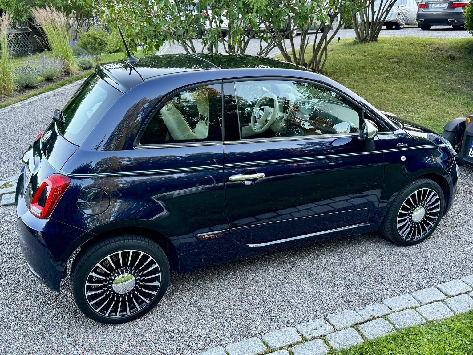 Exteriörbild på 2017 Fiat 500 Riva