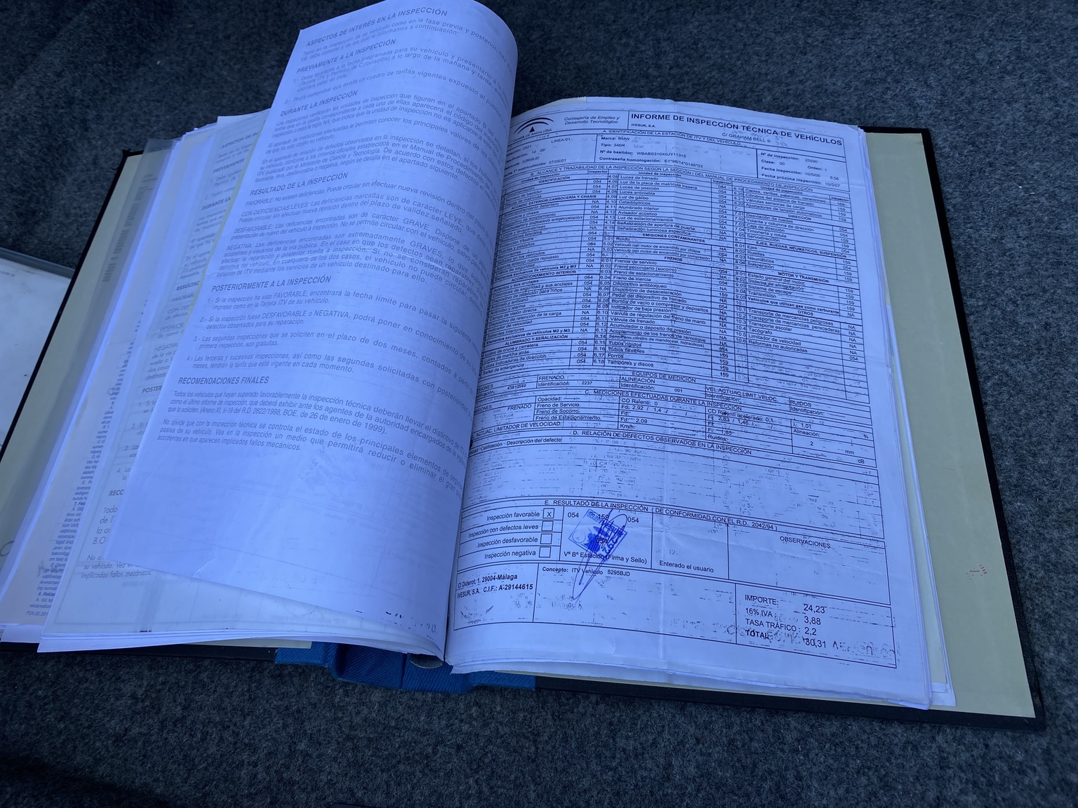 Dokumentation för 2001 BMW E46 325 Cabriolet (46)