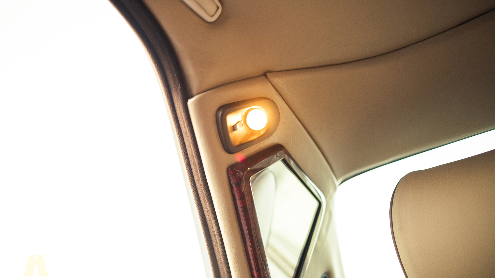 Innenraumfoto von 1991 Mercedes 1000 SEL TRASCO